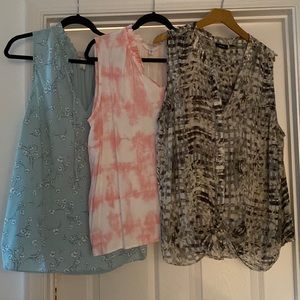 Tank tops x3